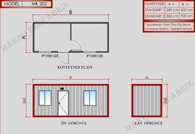 MK202 Konteyner